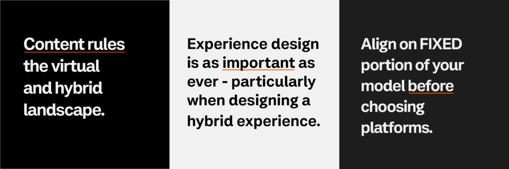 brand experience format